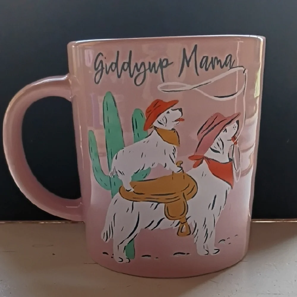 Giddyup Mama Pink Coffee Mug